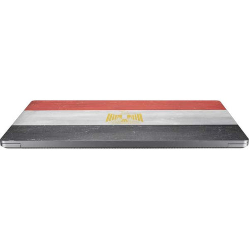 Egypt Flag Distressed Universal Laptop 16.6in (13.4 x 9.7in) Skin